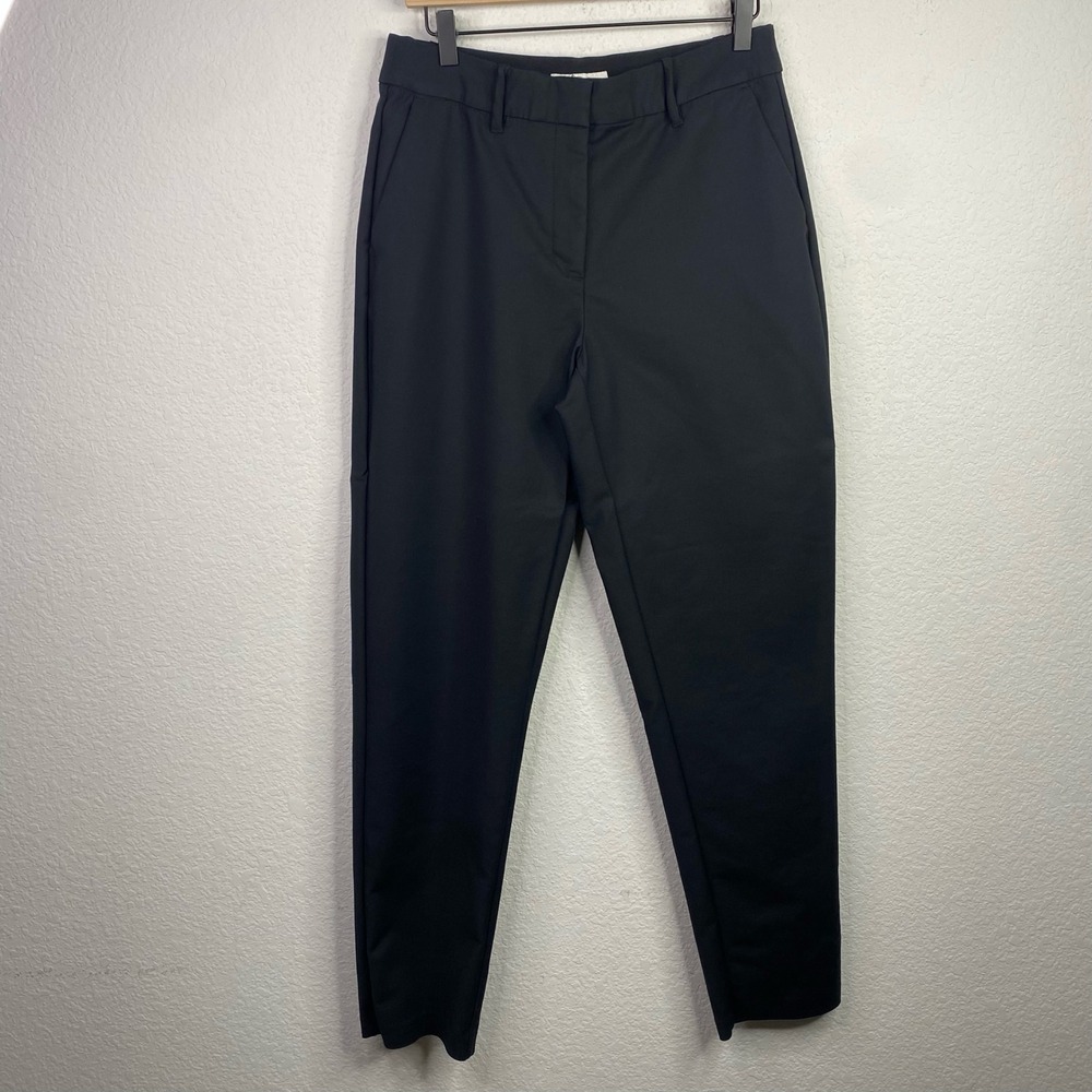 American Tall Pants Women 8T Black Tapered Trouser Academia Career Minimalist